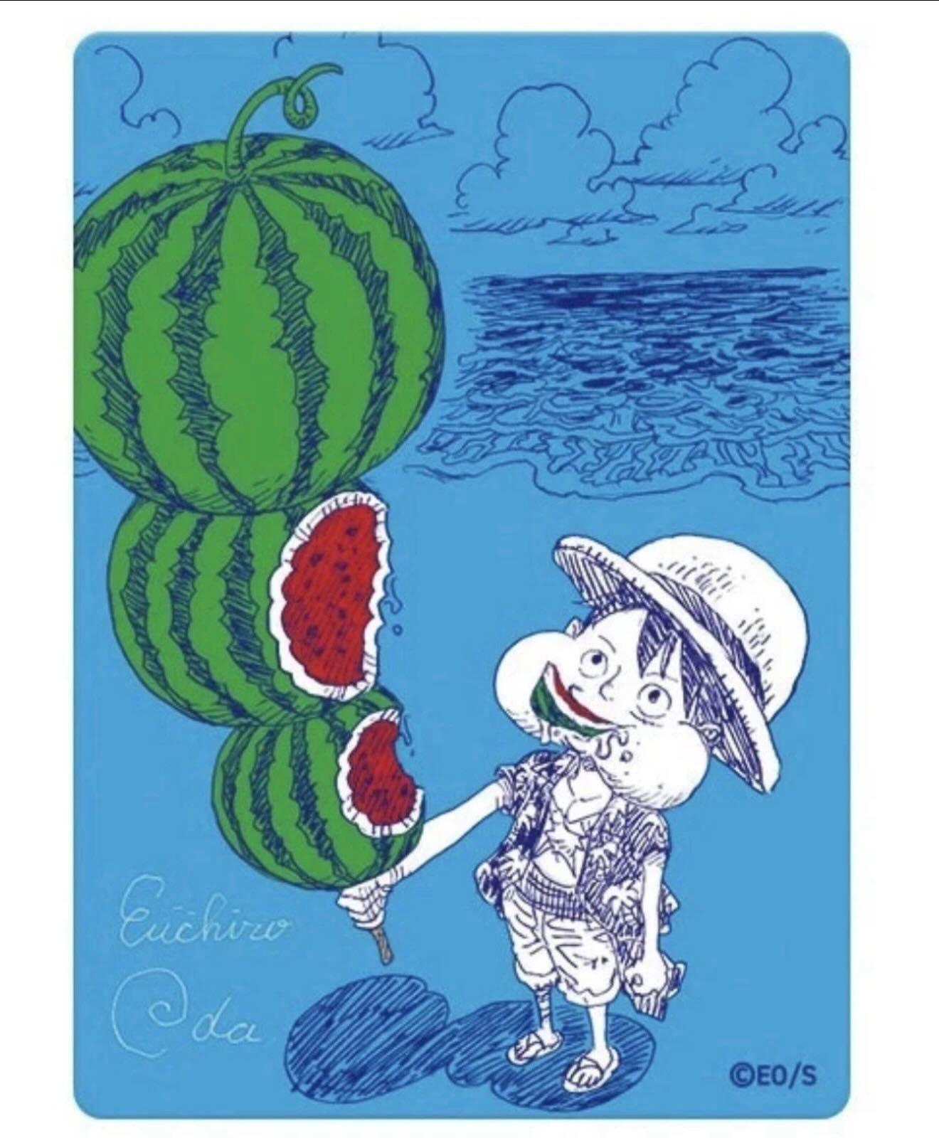 [PRESALE] ONE PIECE Metakira Card Luffy Watermelon NatsuComi Promo US SELLER