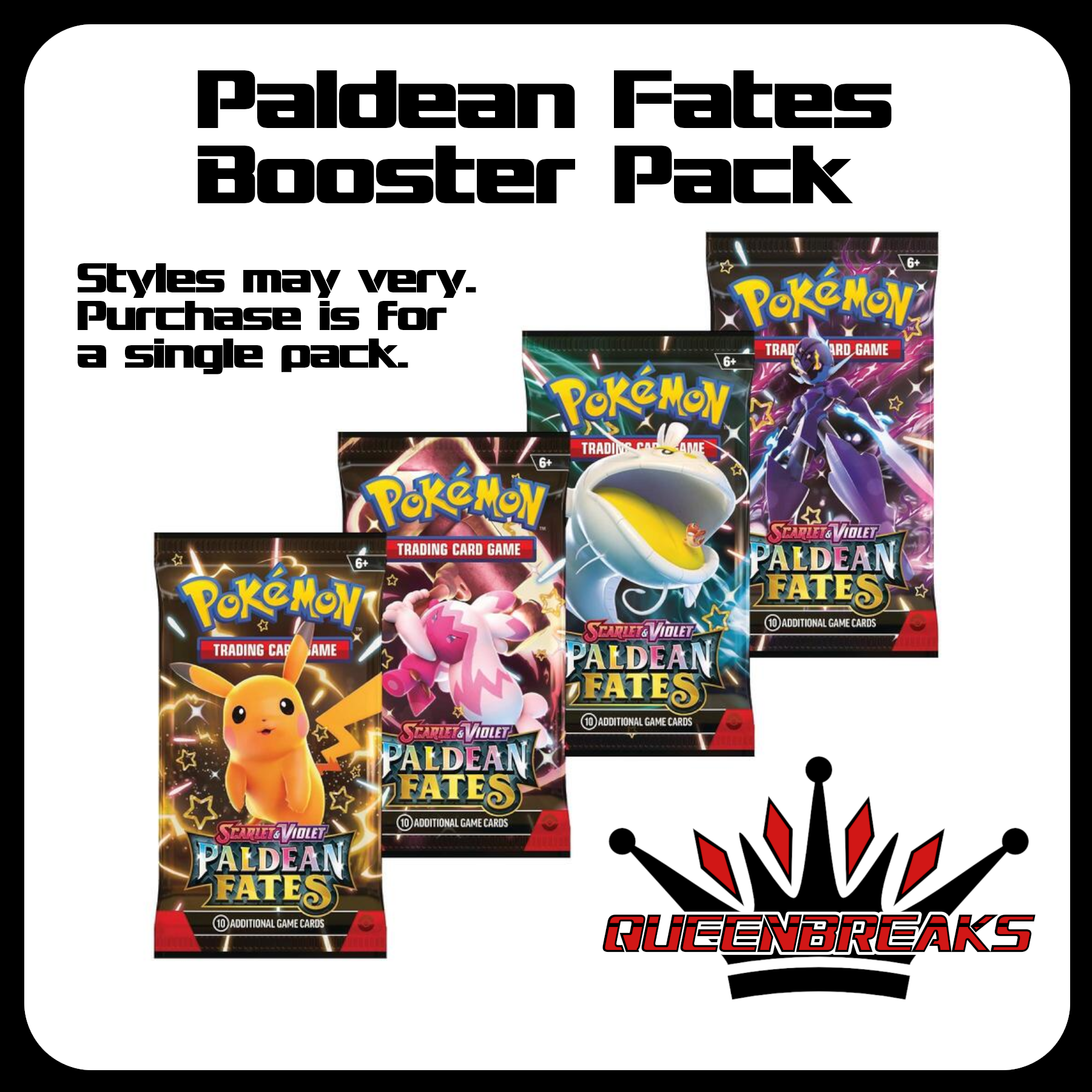 Paldean Fates Booster Pack
